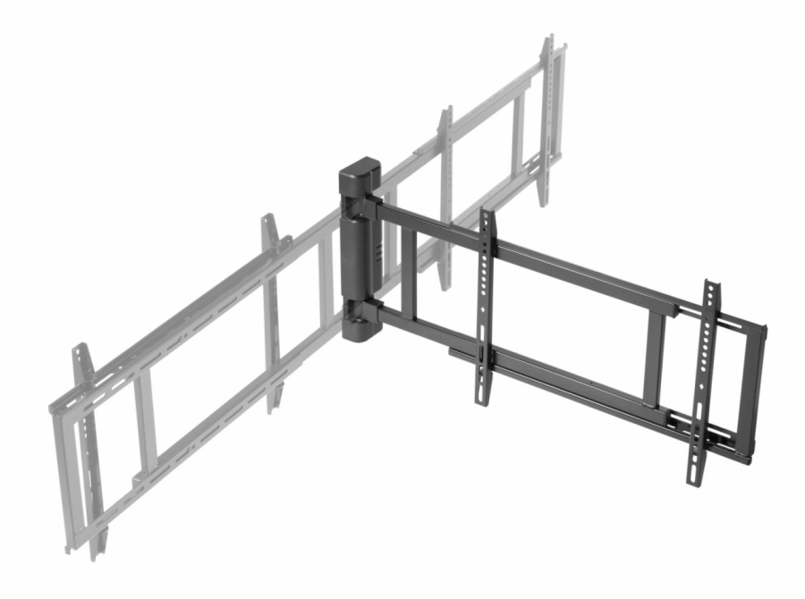Suport TV Motorizat Serioux 32-75" 50kg compatibilitate dimensiune ecran 32"-75" VESA 200x200 - 600x400 greutate maxima suportata 50kg Profile Min.56mm Swivel 0°~+170° - Img 5