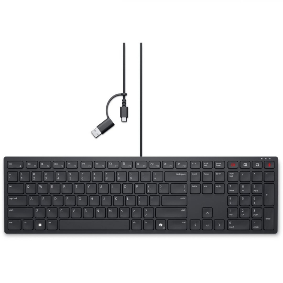 Tastatura DELL KB525C, USB, Negru - Img 5