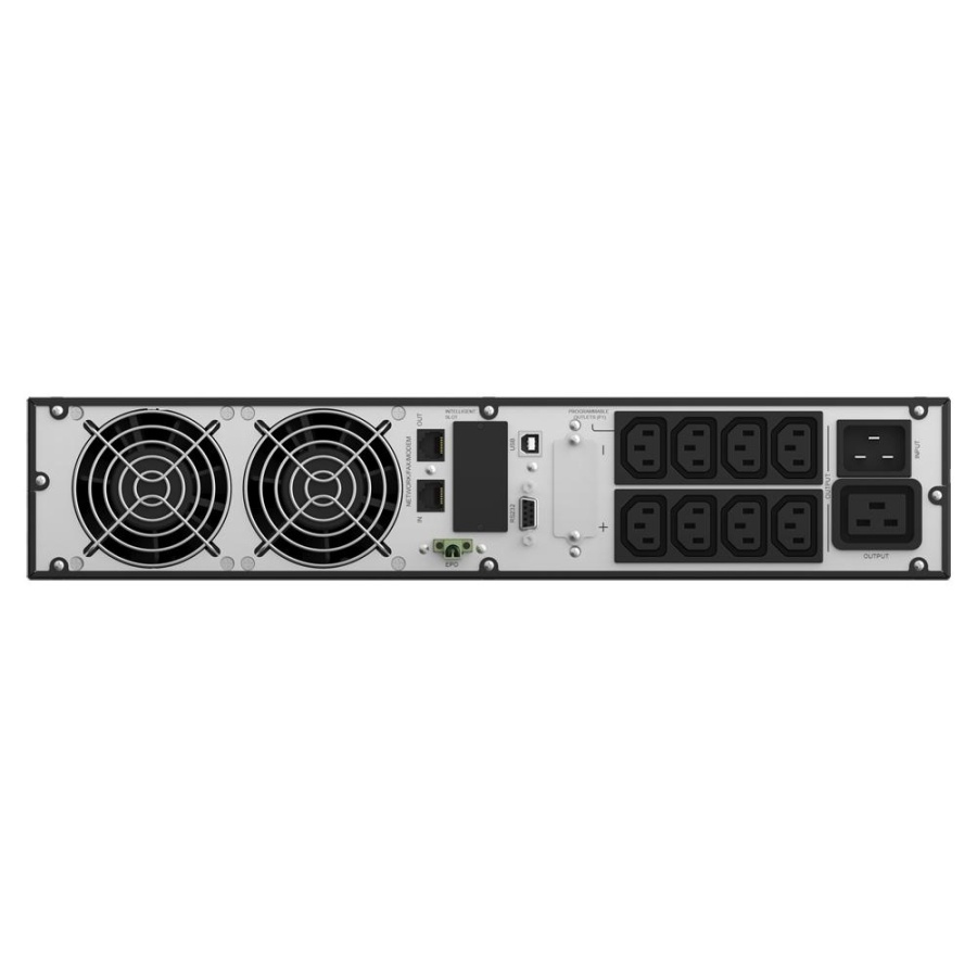 UPS nJoy Balder 3000, 3000VA/ 3000W, On-line, LCD Display, Montare Rack/Tower, 8 Prize IEC 13 1x IEC C19, Dubla conversie, Plaja larga de tensiuni acceptate, Eficienta impresionanta de pana la 96%, Frecventa: 40Hz ~ 70 Hz, Dimensiuni: 630 x 438 x 88 mm, - Img 6