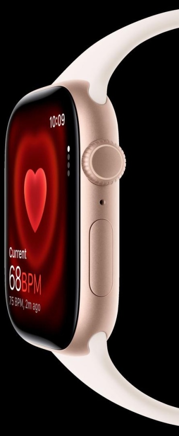 Apple Watch Series 11 GPS + Cellular 42mm Rose Gold Aluminium Case with Light Blush Sport Band - M/L - Img 3