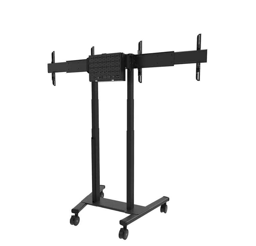 Bara pentru adaugarea unui ecran in plus Neomounts by Newstar compatibila cu FL55-875BL1 si WL55-875BL1, pentru display-uri 42"-65", suporta pana la 50 kg pe ecran, VESA min. 100x100, VESA max. 800x400, negru - Img 4