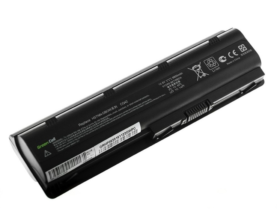 Baterie compatibila extinsa Green Cell pentru laptop HP 635 650 G62 G72, Compaq CQ30 CQ32 CQ42 CQ43 CQ56 CQ57 CQ62 CQ72, G6-1000 G7-1000, model HP spare 593550-001 593554-001 636631-001 HSTNN-LB0X HSTNN-UB0W MU06 MU06XL MU09 MU12 - Img 2