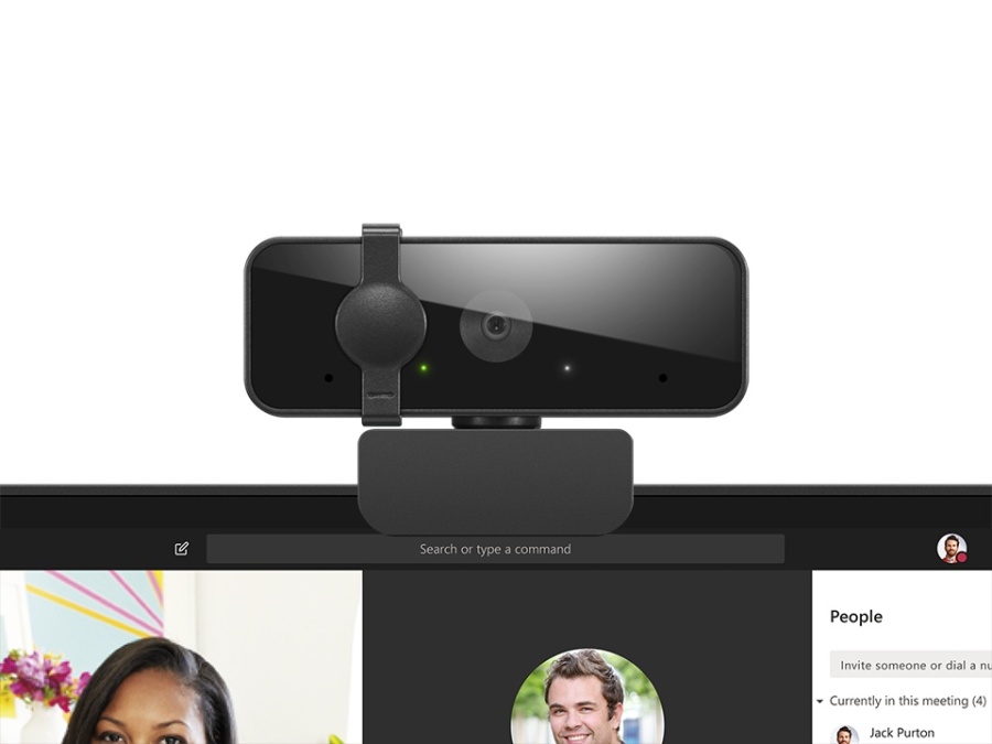 Camera web Lenovo 310 FHD cu microfon integrat; conectivitate: USB-A, rezolutie: 1920x1080 la 15fps, 20fps, 25fps, 30fps (MJPEG); camp vizual: 85°; compatibila cu: Windows 10, Windows 11, Mac OS, ChromeOS; greutate: 251g; culoare: negru - Img 4