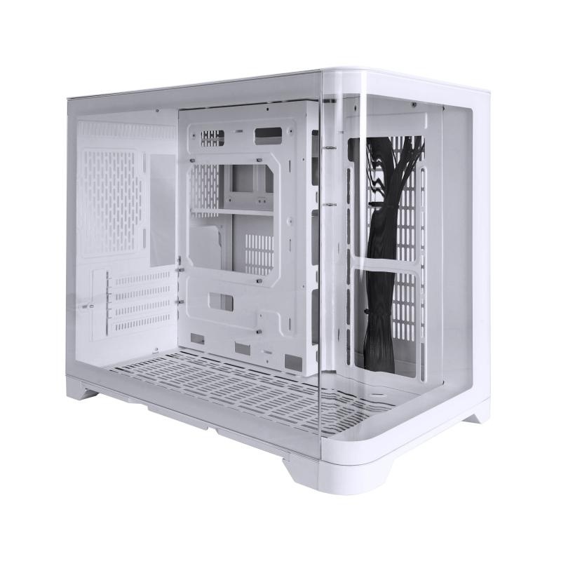 Carcasa 1stPLAYER® Gaming UV6-wh, Micro-ATX, 6 ventilatoare aRGB, telecomanda, alb - Img 9