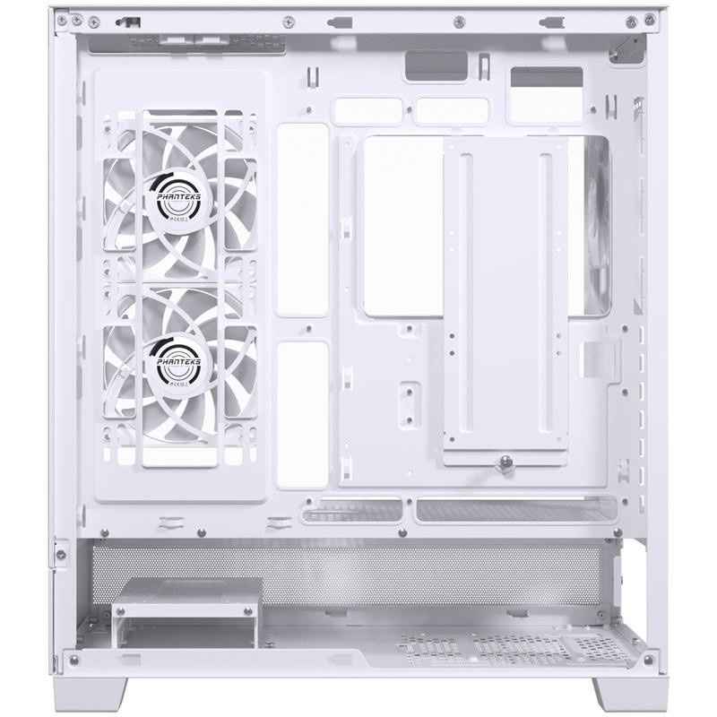 Carcasa PHANTEKS XT VIEW Mid Tower DRGB ALB, Tempered Glass, Sloturi Expansiune 7, Drive Bays: 2x 3,5" 5x2,5", Ventilatoare Suportate: 7 (spate: 1x120mm sau 1x140mm, sus: 3x120mm sau 2x140mm, Placa intermediara: 3x120mm ), Ventilatoare incluse: 3(fata: - Img 8