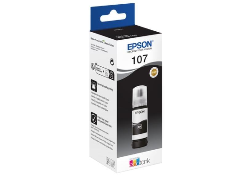 Cartus cerneala Epson 108 Eco Tank, Black, capacitate 70ml, pentru EcoTank L8050. - Img 5