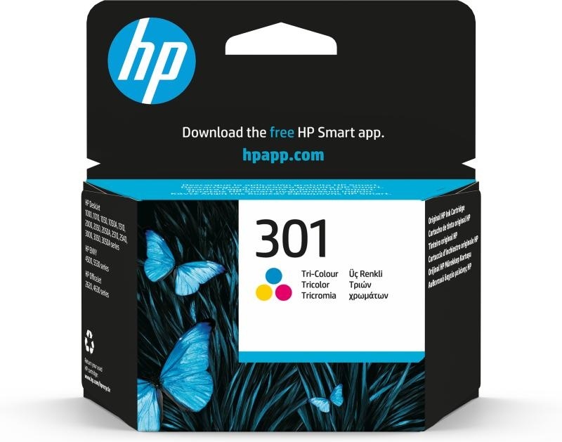 Cartus cerneala HP CH562EE, tricolor, 3 ml, Deskjet 1000, Deskjet1050AAIO, Deskjet 1510 AIO, Deskjet 2000, Deskjet 2050, Deskjet 2050AAIO,Deskjet 2054A, Deskjet 3000, Deskjet 3050A AIO, Deskjet 3054A AIO,NR.301 - Img 2