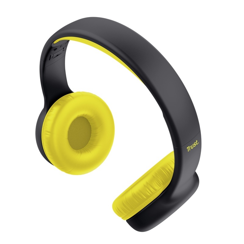 Casti Trust Nouna cu fir kids, frecventa raspuns 20 Hz - 20.000 Hz, senzitivitate 92 dB, negru - Img 5