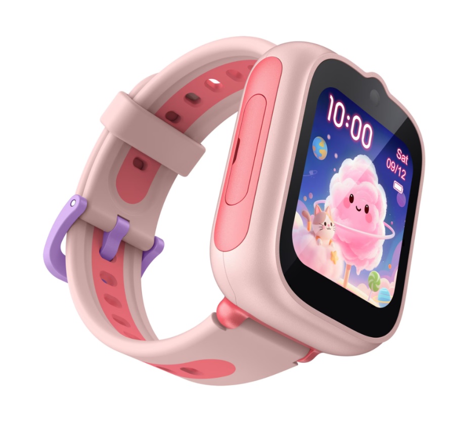 Ceas SmartWatch pentru copii TCL MOVETIME Kids Watch MT48, 1.68", 4G, GPS, IP68 2ATM, Camera 2MP, Cosmic Pink - Img 4