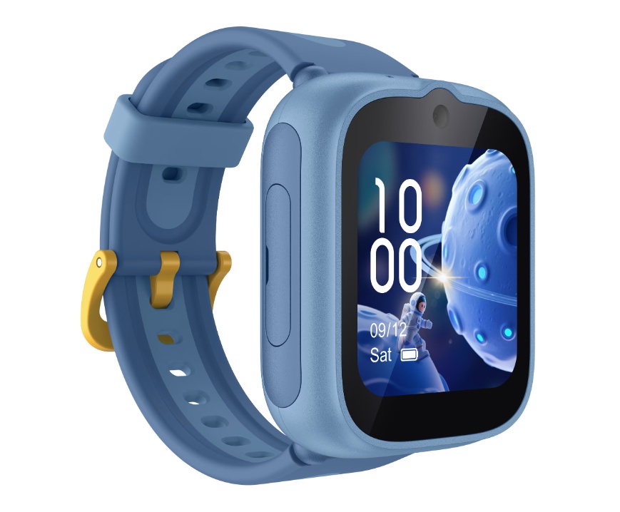 Ceas SmartWatch pentru copii TCL MOVETIME Kids Watch MT48, 1.68", 4G, GPS, IP68 2ATM, Camera 2MP, Galactic Blue - Img 3