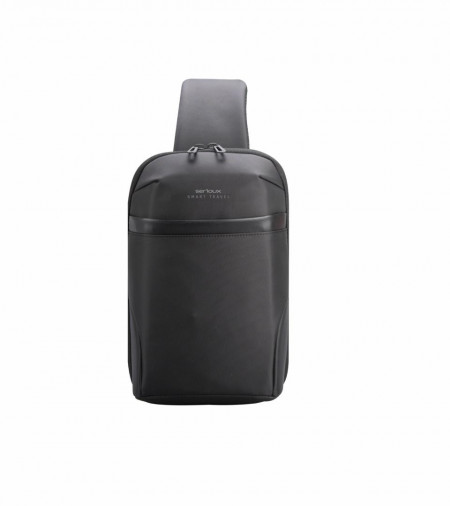 Geanta de umar Serioux, SMART TRAVEL ST9611, dimensiuni 21 x 10 x 31 cm, rezistenta la apa, compartimet tableta pana la 7.9", bretea ajustabilă, material poliester
