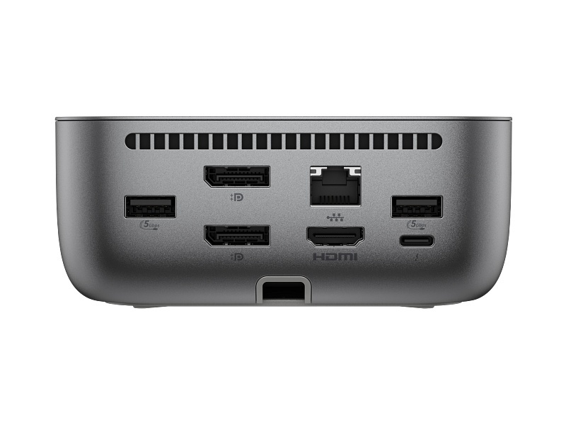HP Dock Thunderbolt 4 G6 100W, Dimensiuni: 12.1 x 12.1 x 4.95 cm, Greutate: 0.74Kg, 3yw - Img 3