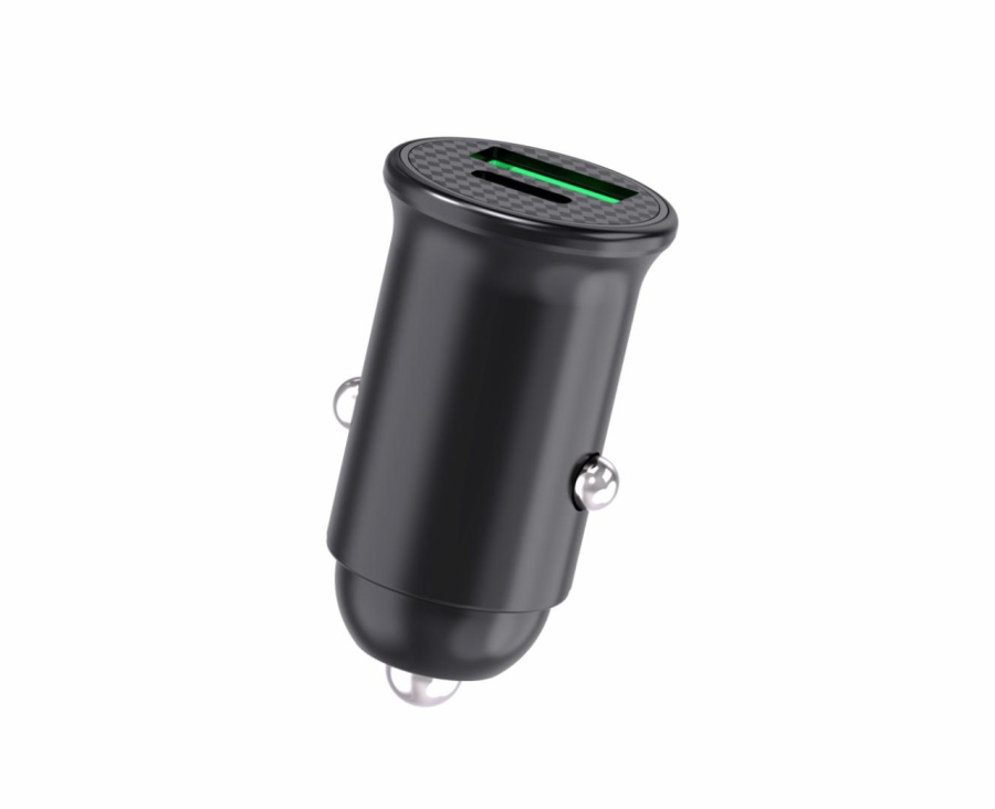 INCARCATOR AUTO SERIOUX 60W 12V, Alimentator/încărcător auto cu USB, Ieșire USB-C &amp; USB-A - Img 4