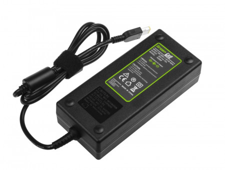 Incarcator compatibil Green Cell pentru laptop Lenovo IdeaPad Y700 Z710, Legion Y520 Y530, ThinkPad E560p T440p T540p W540 W541, Lenovo Y50-70 Y50-80 Y50p Y700 Y70-70 Yoga 720, model Lenovo 45N0361 45N0501 ADL135NDC3A SA10M42761, 135W