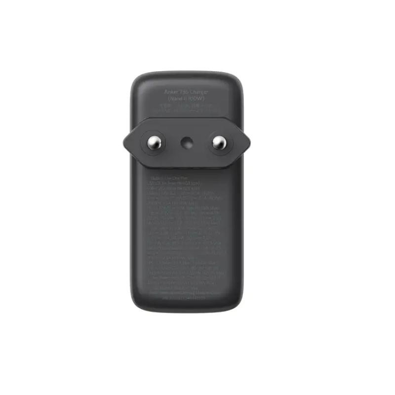 Incarcator retea Anker „736" 100W, QC 3.0, 2 x USB Type-C, 1 x USB, negru - Img 4