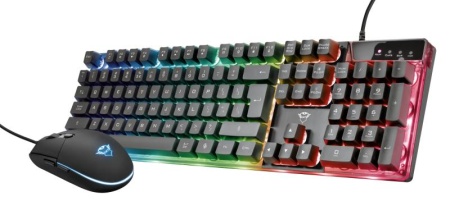 Kit Tastatura + Mouse Trust GXT 838 Azor Gaming Combo, negru - Img 10