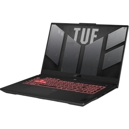 Laptop ASUS TUF Gaming A17 (2023) FA707NUG-HX180, AMD Ryzen 7 7445HS, 17.3 inch, RAM 16GB, SSD 1TB, nVidia GeForce RTX 4050 6GB, No OS, Mecha Grey - Img 2