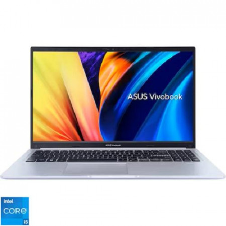 Laptop ASUS Vivobook 15, X1502ZA-BQ529, 15.6-inch, FHD (1920 x 1080) 16:9 aspect ratio, i5-1240P Processor 1.7 GHz (12M Cache up to 4.4 GHz 4P+8E cores), Intel Iris X Graphics 1x DDR4 SO-DIMM slot, 1x M.2 2280 PCIe 4.0x4, 8GB DDR4 on board + 8GB DDR4