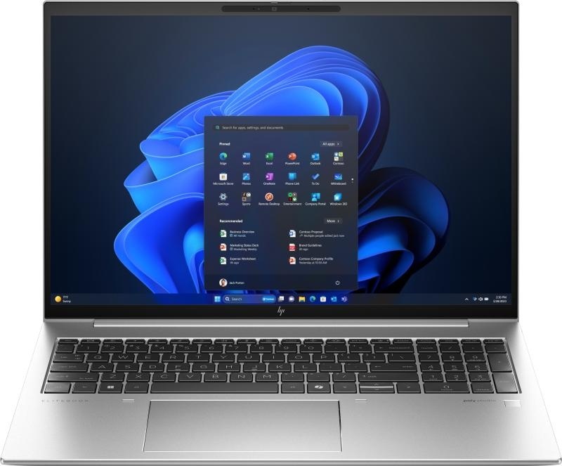 Laptop HP EliteBook 860 G11 cu procesor Intel Core U5-125U 12-Core (1.3GHz, up to 4.3GHz, 12MB), 16.0 inch WUXGA, Intel Graphics, 16GB DDR5, SSD, 512GB PCIe NVMe, Windows 11 Pro 64bit, Silver, 3yw - Img 9