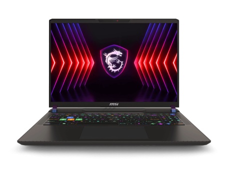 Laptop MSI Gaming Vector 16 HX A14VHG-838XRO, 16” QHD+ (2560x1600), 240Hz, IPS-Level, Intel Core i9-14900HX, 24C (8P + 16E) / 32T, P-core 2.2 / 5.8GHz, E-core 1.6 / 4.1GHz, 36MB, video dedicat NVIDIA GeForce RTX 4080 Laptop GPU 12GB GDDR6, RAM DDR5