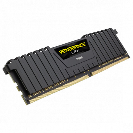 Memorie RAM Ccorsair VENGEANCE® LPX 16GB (1 x 16GB) DDR4 3200MHz, CL16 1.2V XMP 2.0 BLACK