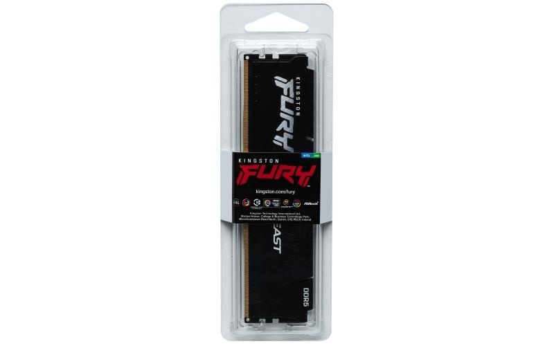 Memorie RAM Kingston DDR5 16GB 5600Mhz CL40 1.25V Fury Beast Black XMP - Img 10