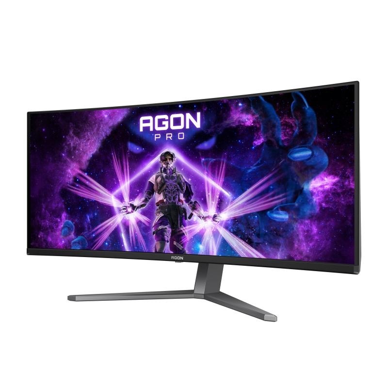 Monitor Aoc 34" AG346UCD, Curvature: 1800R, Diagonal (inch): 34, Diagonal (cm): 86, Aspect ratio: 21:9, Panel: QD-OLED, Resolution: 3440x1440, Refresh Rate: 175Hz, Response time GtG: 0.03ms, Brightness (max): 1000 cd/m², Contrast (static) : 1.5M:1, - Img 7