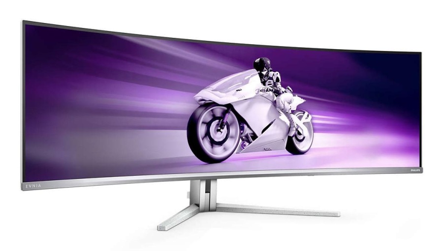 Monitor Philips 49" 49M2C8900L/00, Curvature: 1800R, Diagonal (inch): 49, Diagonal (cm): 124.5, Aspect ratio: 32:9, Panel: QD-OLED, Resolution: 5120x1440, Refresh Rate: 144Hz, Response time GtG: 0.03ms, Brightness (max): 1000 cd/m², Contrast (static) : - Img 6