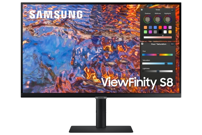 Monitor Samsung 27" LS27B800PXPXEN, Diagonal (inch): 27, Diagonal (cm): 69, Aspect ratio: 16:9, Panel: IPS, Resolution: 3840x2160, Refresh Rate: 60Hz, Response time GtG: 5ms, Brightness (max): 350 cd/m², Contrast (static) : 1000:1, Viewing angle: - Img 9