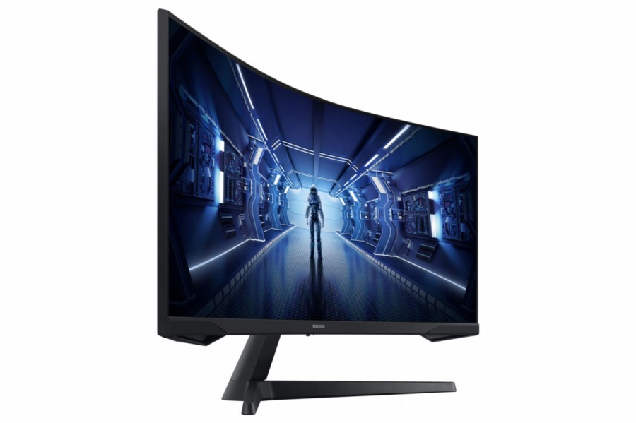 Monitor Samsung 34" LC34G55TWWPXEN, Curvature: 1000R, Diagonal (inch): 34, Diagonal (cm): 86, Aspect ratio: 21:9, Panel: VA, Resolution: 3440x1440, Refresh Rate: 165Hz, Response time MPRT: 1ms, Brightness (max): 250 cd/㎡, Contrast (static) : 2500:1, - Img 7