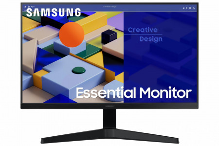 MONITOR Samsung LS24C314EAU, 61 cm (24"), 1920 x 1080 Pixel, Full HD, LED, 5 ms, Negru