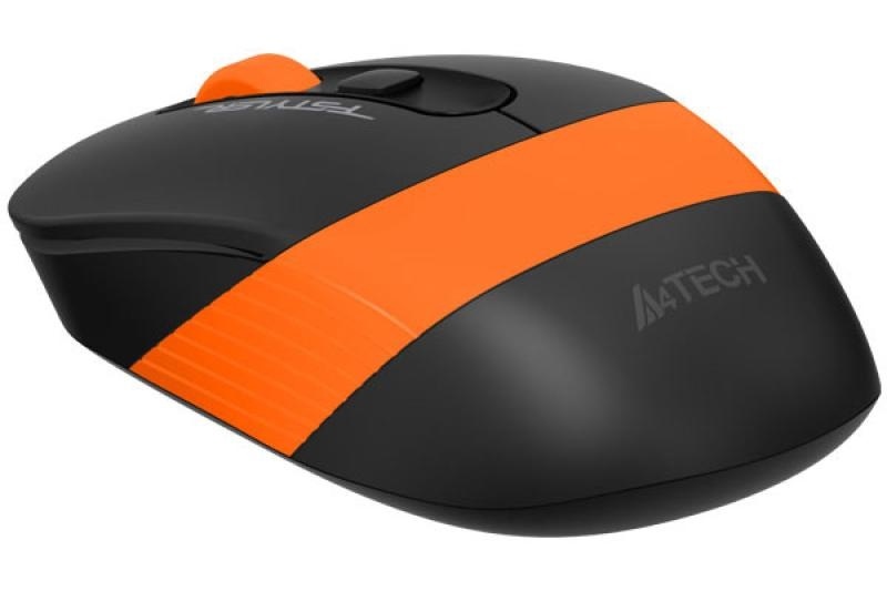 Mouse A4tech, gaming, wireless, optic, 2000 dpi, negru / portocaliu - Img 9