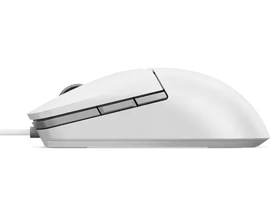 Mouse gaming Lenovo Legion M300s, Iluminare RGB, 8k DPI, Sensor Pixart, Glacier White - Img 5