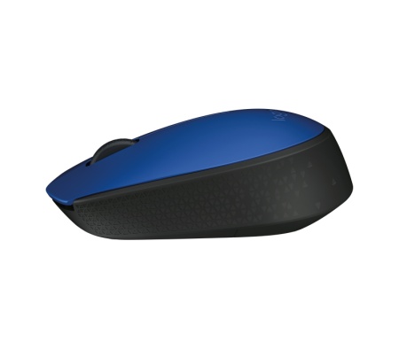 Mouse Logitech M171, wireless, rezolutie 1000 DPI, albastru