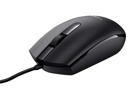 Mouse Trust Basi, cu fir, negru - Img 2