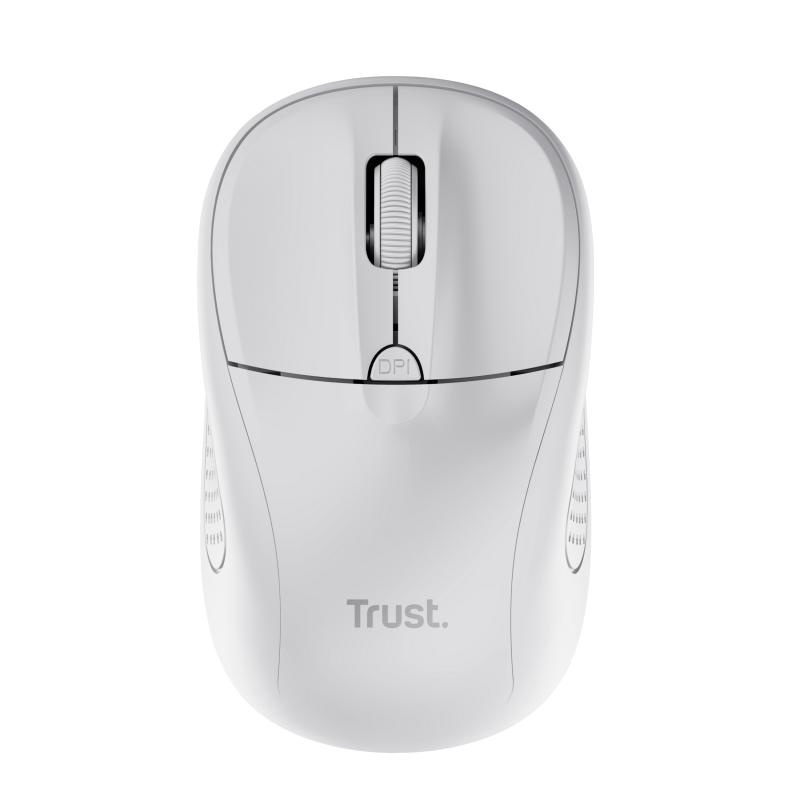 Mouse Trust Wireless Optical rezolutie maxima 1600 DPI, 4 butoane, 2 baterii tip AAA, alb - Img 8