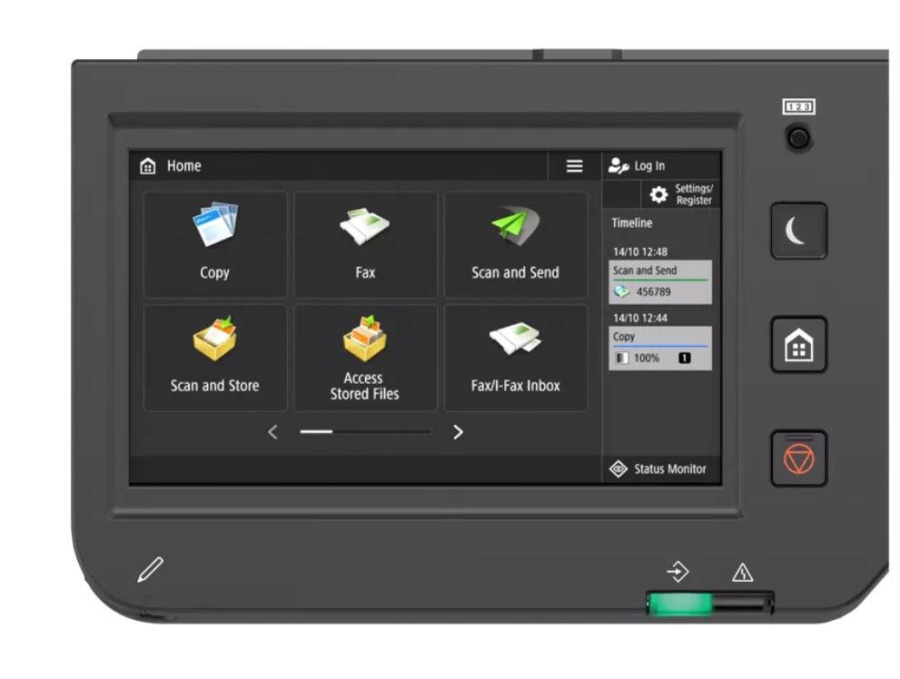Multifunctional laser color Canon imageRUNNER C3326i, dimensiune A3 (Printare, Copiere, Scanare, Fax Optional), duplex, viteza imprimare 26ppm A4 / 15ppm A3, rezolutie printare 1200dpi × 1200dpi, , procesor 1.6GHz, memorie 2GB RAM, alimentare hartie 100 - Img 5