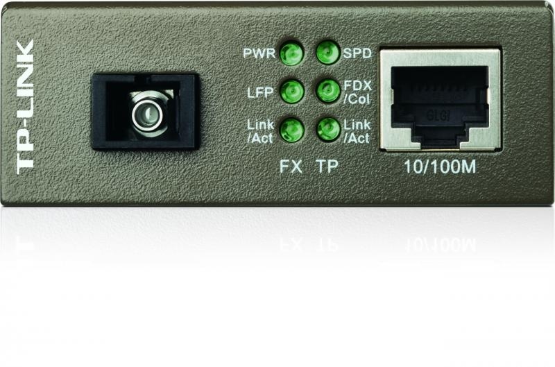 "Omada 10/100 Mbps RJ45 to 100 Mbps Single-mode SC WDM Bi-Directional Fiber Converter PORT: 1× 100Mbps SC Port, 1× 10/100M RJ45 Port (Auto MDI/MDIX) SPEC: Full-duplex, Tx:1550 nm, Rx:1310 nm, Up to 20 km, Chassis TL-MC1400 Rack-mountable" - Img 3