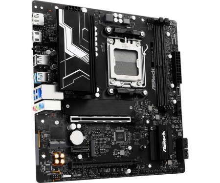 Placa de Baza ASROCK B850M-X AM5, 2x DDR5, 1x HDMI 1x DP, 2x PCIE 4.0 x16 1x PCIE 4.0 x1, 3x M.2, 4x SATA 6GB/s, mATX - Img 4