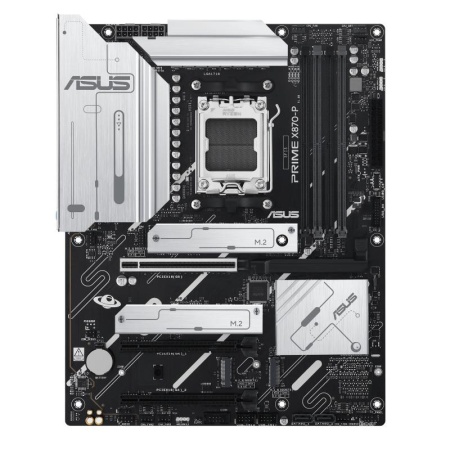Placa de Baza ASUS PRIME X870-P AM5, 4x DDR5, 1x HDMI 2x USB4, 1x PCIE 5.0 x16 3x PCIE 4.0 x16, 4x M.2, 2x SATA 6GB/s, ATX - Img 3