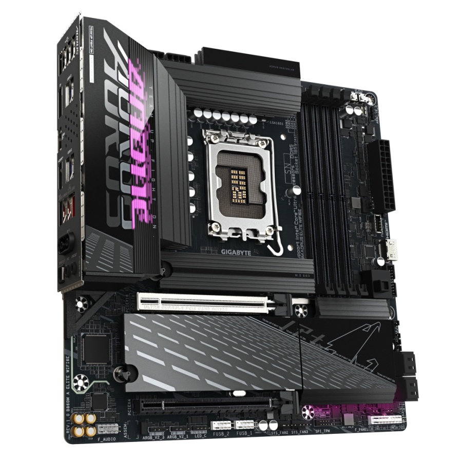 Placa de Baza GIGABYTE B860M AORUS ELITE WIFI6E LGA1851 - Img 3