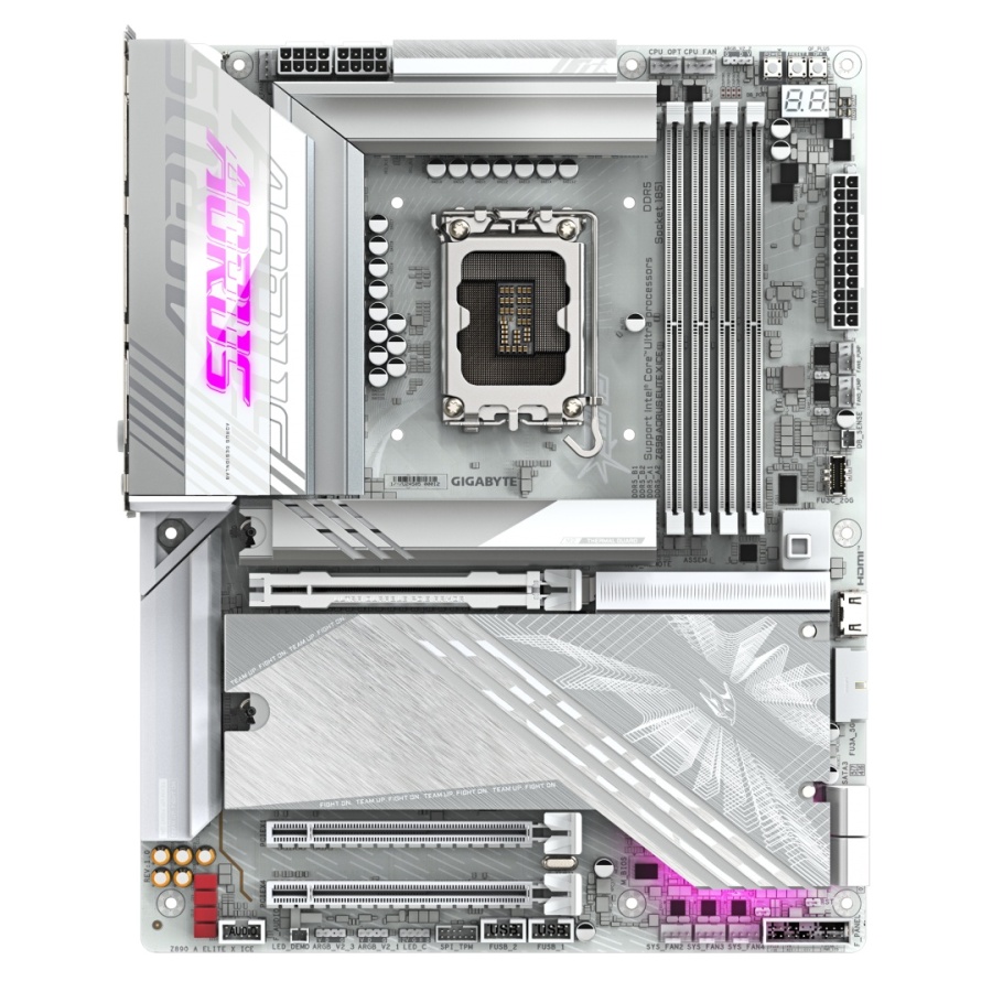 Placa de Baza GIGABYTE Z890 AORUS ELITE X ICE LGA1851 - Img 2