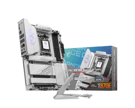 Placa de Baza MSI MPG X870E EDGE TI WIFI AM5, 4x DDR5, 1x HDMI 2x Type-C DP, 3x PCIE x16, 4x M.2, 4x SATA 6GB/s, ATX