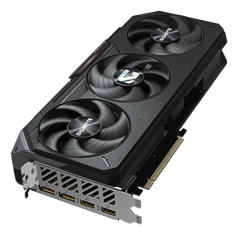 Placă video GIGABYTE GV-R9070XTGAMING OC-16GD, GPU AMD RDNA 4, 16 GB GDDR6 256-bit, PCIe 5.0 x16, frecvență boost OC, ieșiri 3×DisplayPort 2.1 + 1×HDMI 2.1. - Img 5