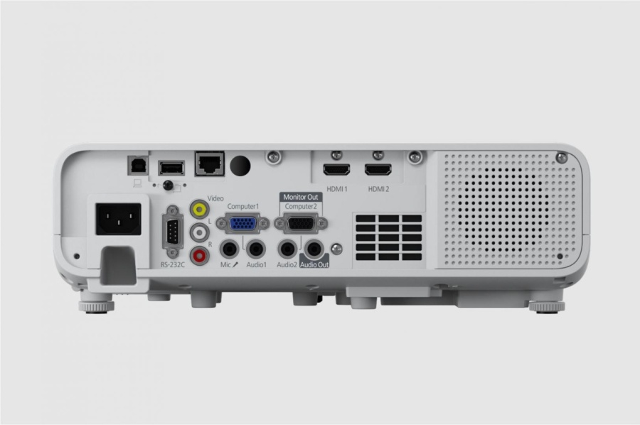 Proiector EPSON EB-L260F, 3LCD, RGB, 4600 lumeni, FHD 1080p, 16:9, Cpontrast:2.500.000:1, lampa 20.000 ore/ 30.000 ore Eco mode, dimensiune imagine: 31"-310", Interfata: USB 2.0-A, USB 2.0, RS-232C, Ethernet interface (100 Base-TX / 10 Base-T), Wi-Fi - Img 3
