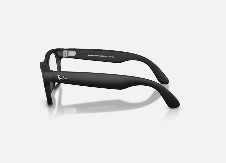 Ray-Ban Meta Wayfarer Gen 2 High Bridge FIT Matte Black Clear/Grey Transitions 50-22 - Img 7