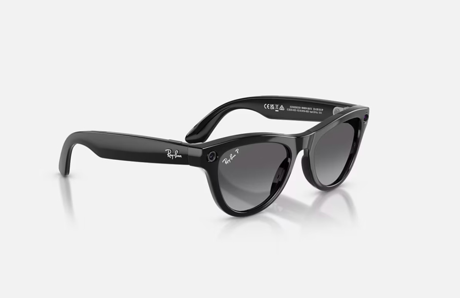 RayBan Meta SKYLER High Bridge Fit - Shinny Black - Graphite Gen2 - Img 6