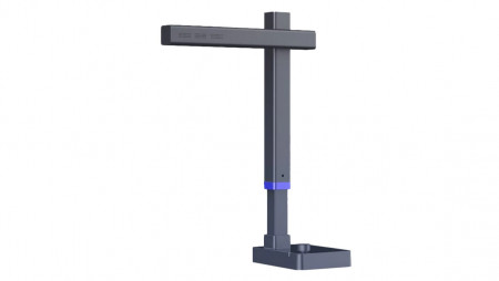 Scanner CZUR Shine Ultra, rezolutie 4160 x 3120 pixeli, 13MP, 340dpi pentru fisiere A4, 245dpi pentru fisiere A3, senzor CMOS, dimensiune maxima document A3, focalizare automata, output JPG, PDf, Word, Excel, Tiff, functie OCR: 180+, cu pedala de
