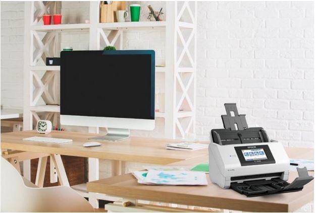 Scanner Epson DS-790WN, dimensiune A4, tip sheetfed, viteza scanare: 45ppm alb-negru si color, rezolutie optica 600x600dpi, ADF Single Pass 50 pagini, duplex, senzor CCD, Scan to Email, Scan to Email, Scan to FTP, Scan to Microsoft SharePoint®, Scan to - Img 2