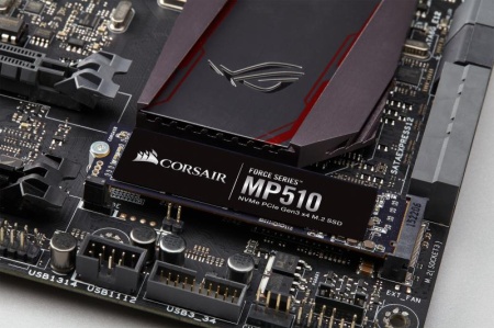 SSD Corsair Force Series™ MP510, 960GB, NVMe, M.2